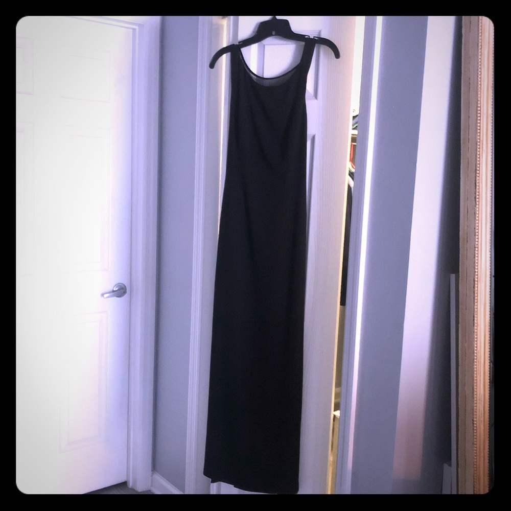 Classic black formal gown